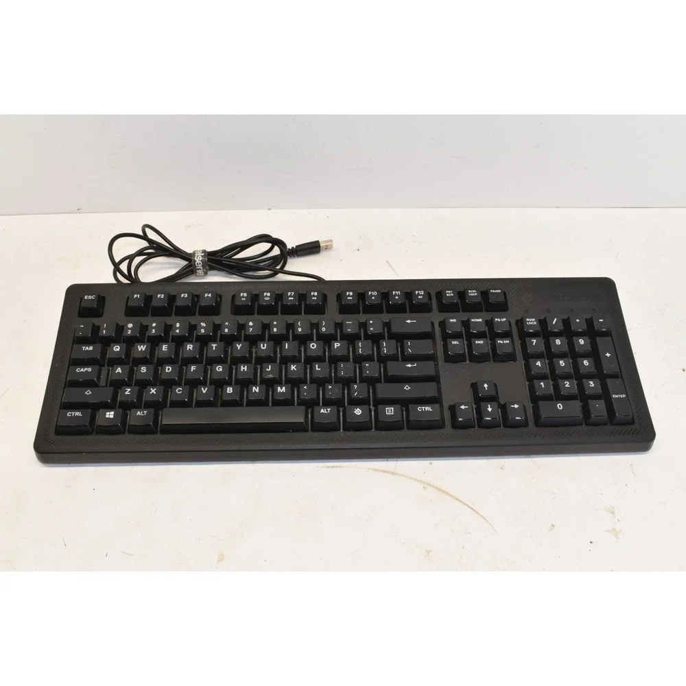 SteelSeries Apex 100 Gaming Keyboard -Black with Blue LED Backlit